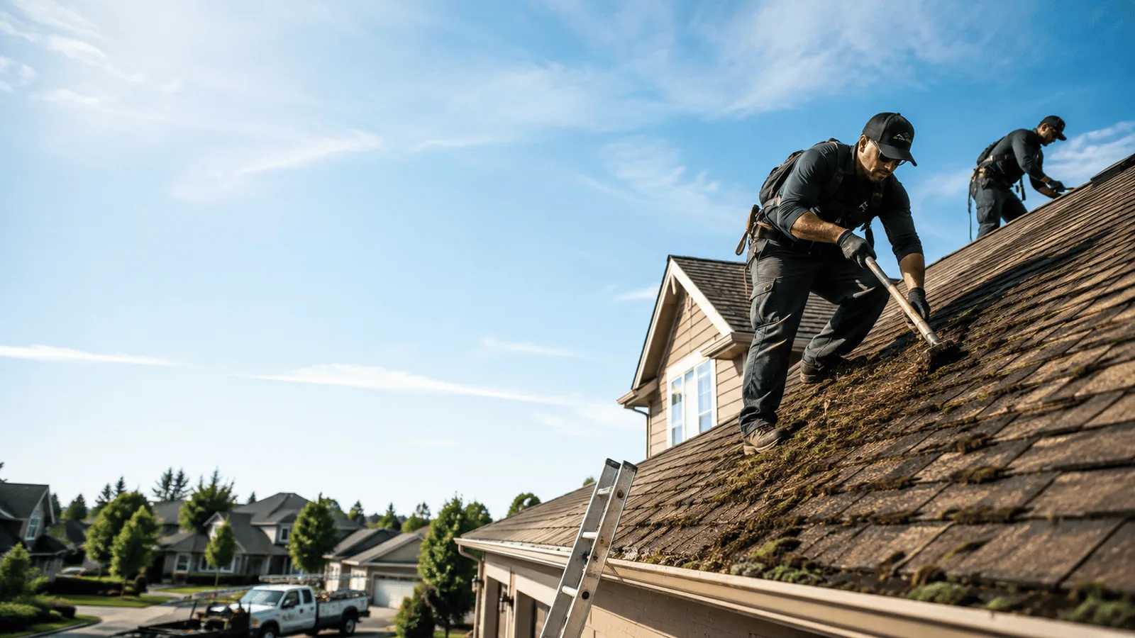 Roof Moss Removal in Vienna, OH near me